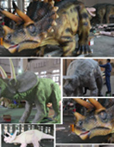 自貢仿真恐龍模型,機電昆蟲生產廠家,玻璃鋼雕塑模型定制,彩燈、花燈制作廠商,三合恐龍定制工廠